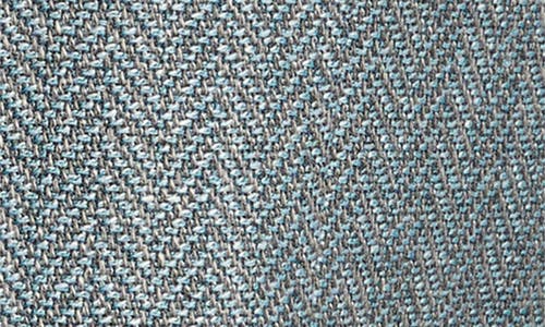 Nordstrom Wool & Linen Blend Herringbone Sport Coat In Teal Satori Herring Textr