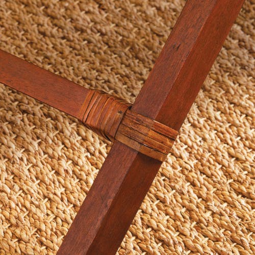 Napa Home & Garden Burma Rattan Butler Tray Table In Brown