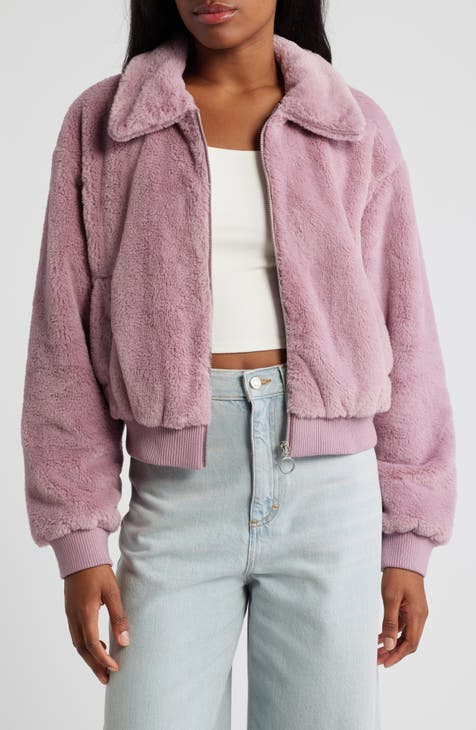 Women s Pink Faux Fur Coats Nordstrom