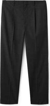 MANGO Relaxed Fit Pleated Pants