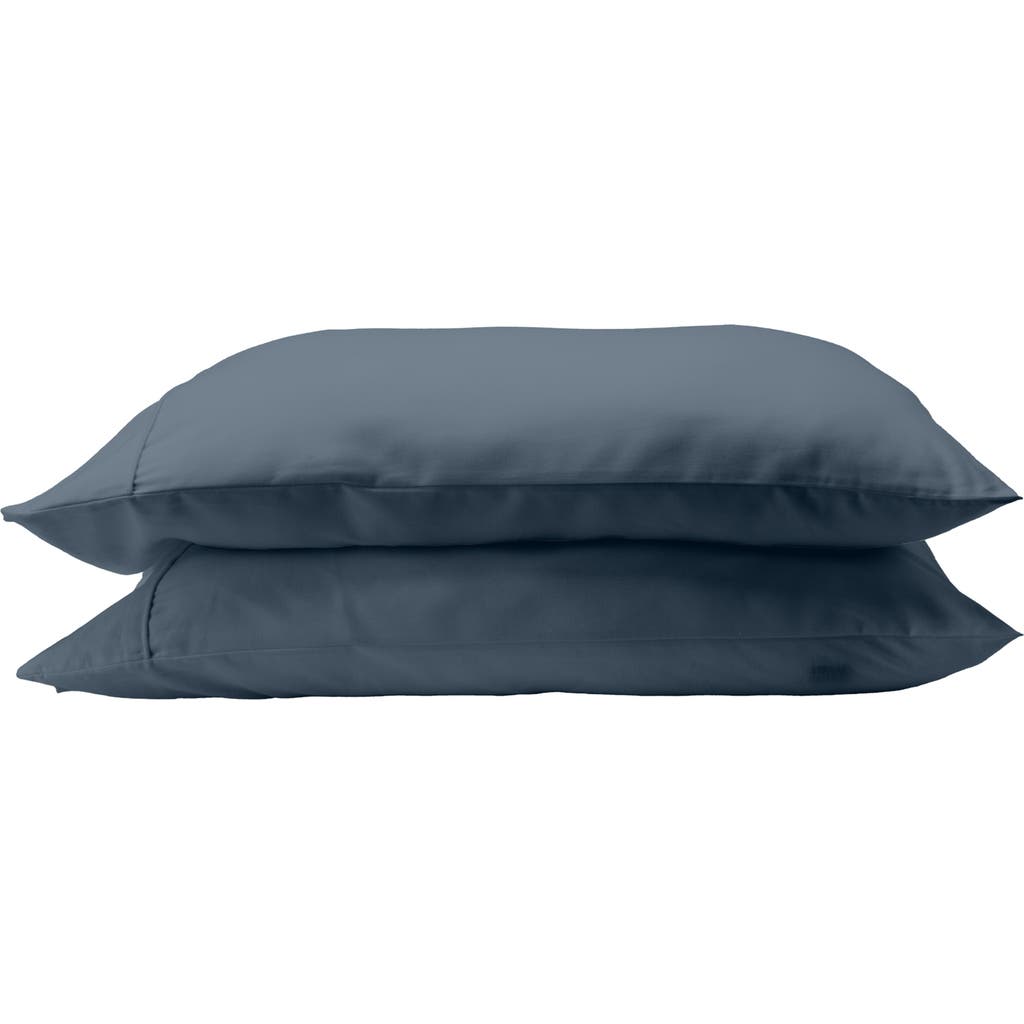Ettitude Clean Lyocell & Hemp Pillowcase Set In Ink