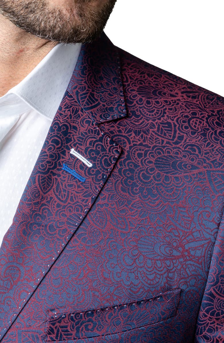 Maceoo Socrates Moxy Multi Sport Coat, Alternate, color, Blue Multi