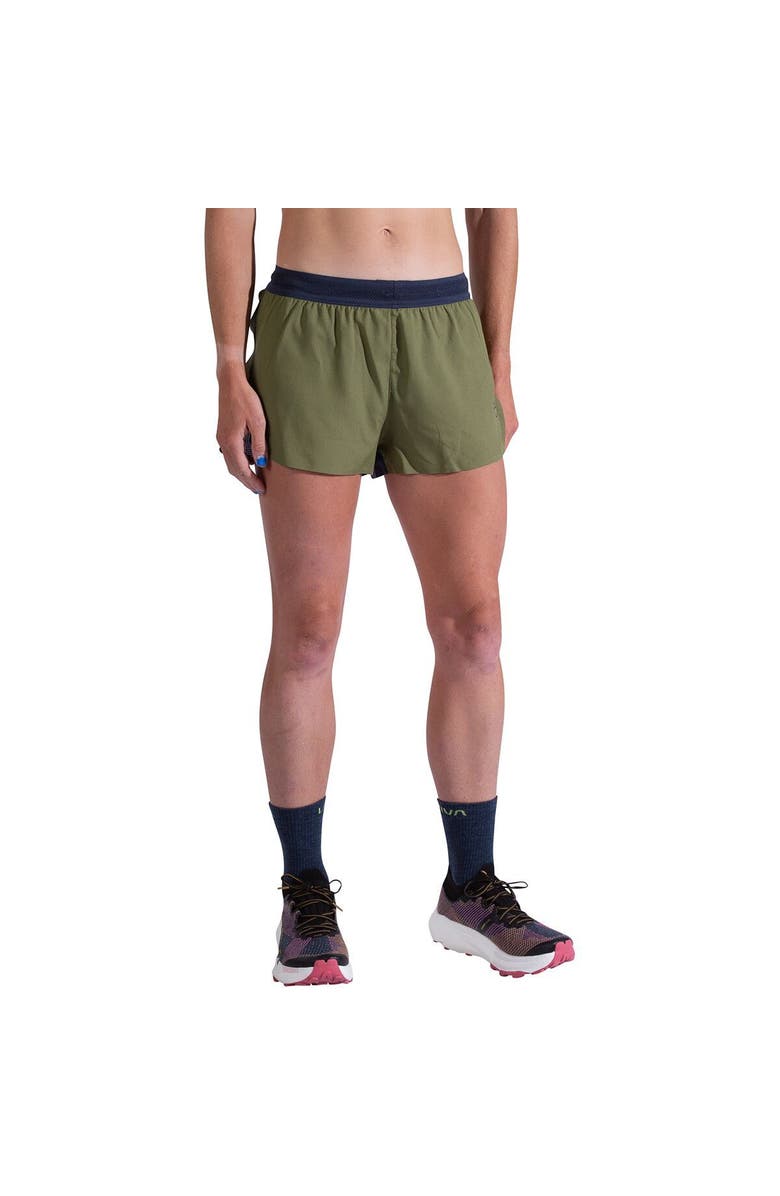 La Sportiva Pure 3In Short - Women's, Main, color, Cypress/Night Sky