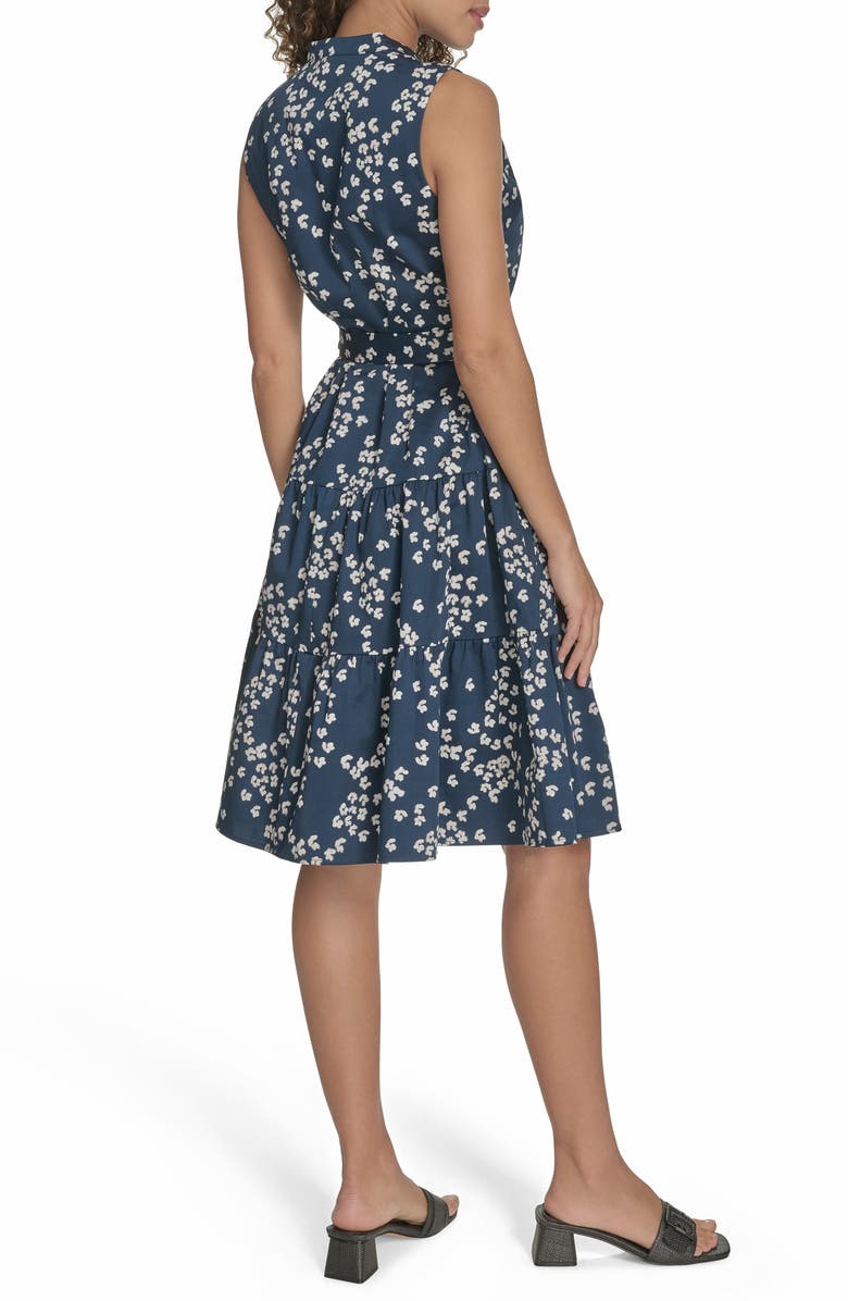 Calvin Klein Floral Sleeveless Shirtdress, Alternate, color,