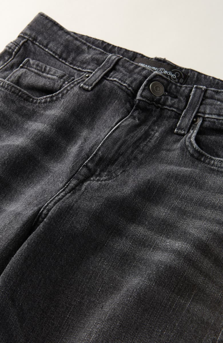 Treasure & Bond Kids' Straight Leg Jeans, Alternate, color, Grey Wash
