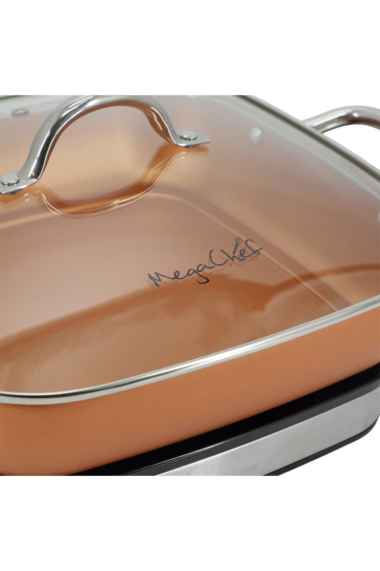 11.81 Inch Electric Fry Pan, Alternate, color, Black