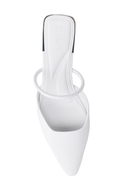 Dkny Cabbi Mary Jane Mule In White