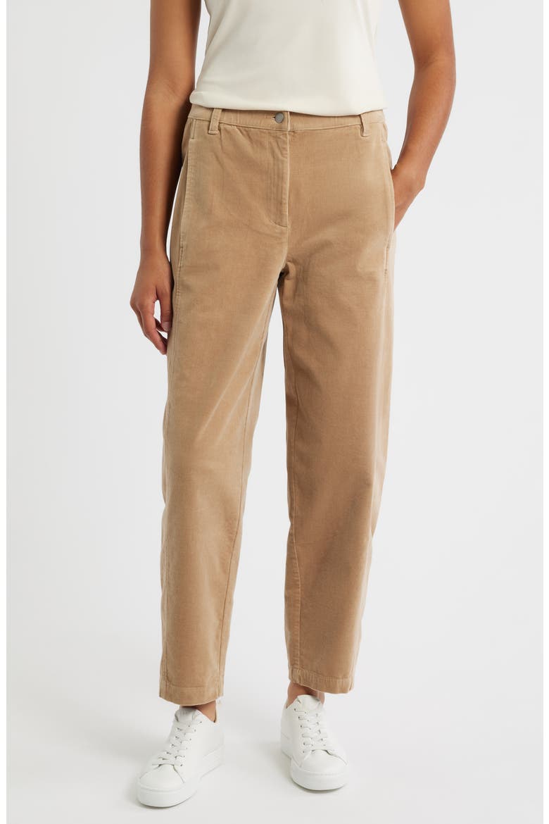 Ankle Lantern Corduroy Pants (Women) | Nordstrom