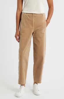 Eileen Fisher Ankle Lantern Corduroy Pants