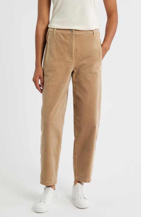 Eileen Fisher Ankle Lantern Corduroy Pants