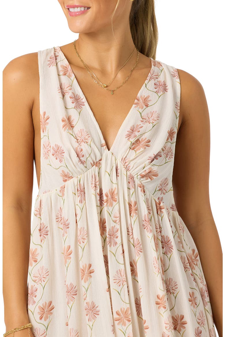 Saltwater Essentials Babydoll Dress, Alternate, color, TOFU