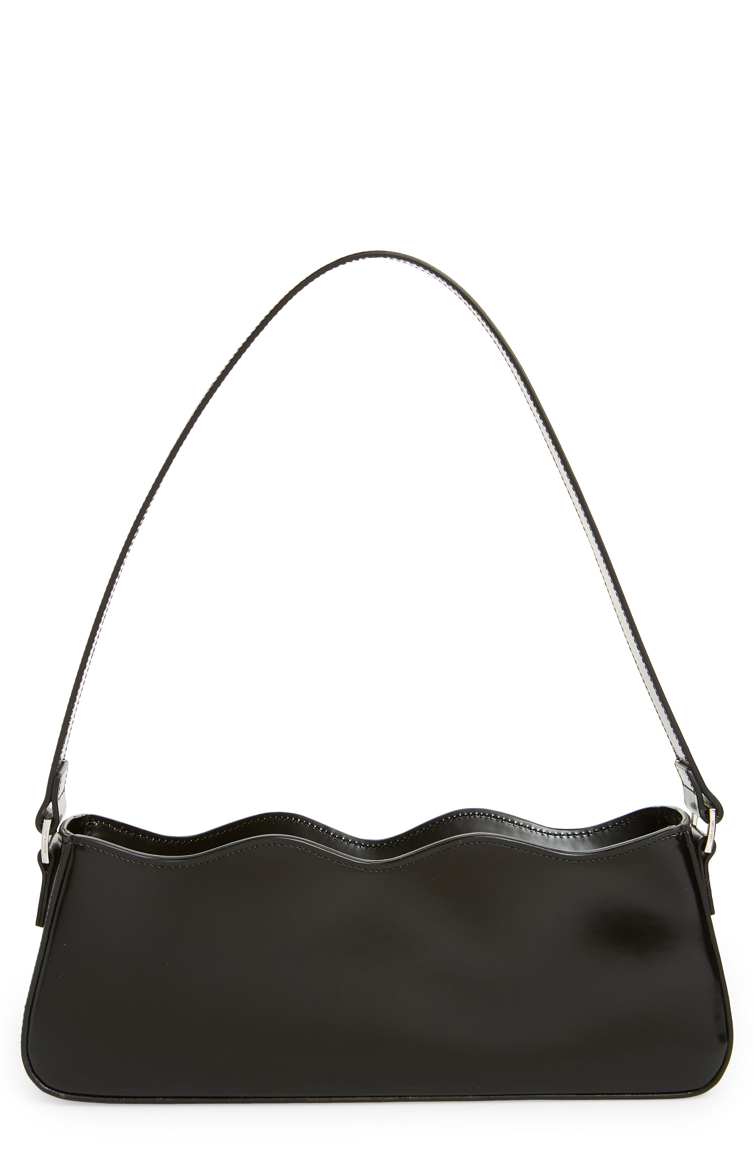 Mach & Mach - Green Wave Baguette Shoulder Bag MIUUR | Sabah baguette sage main image 2