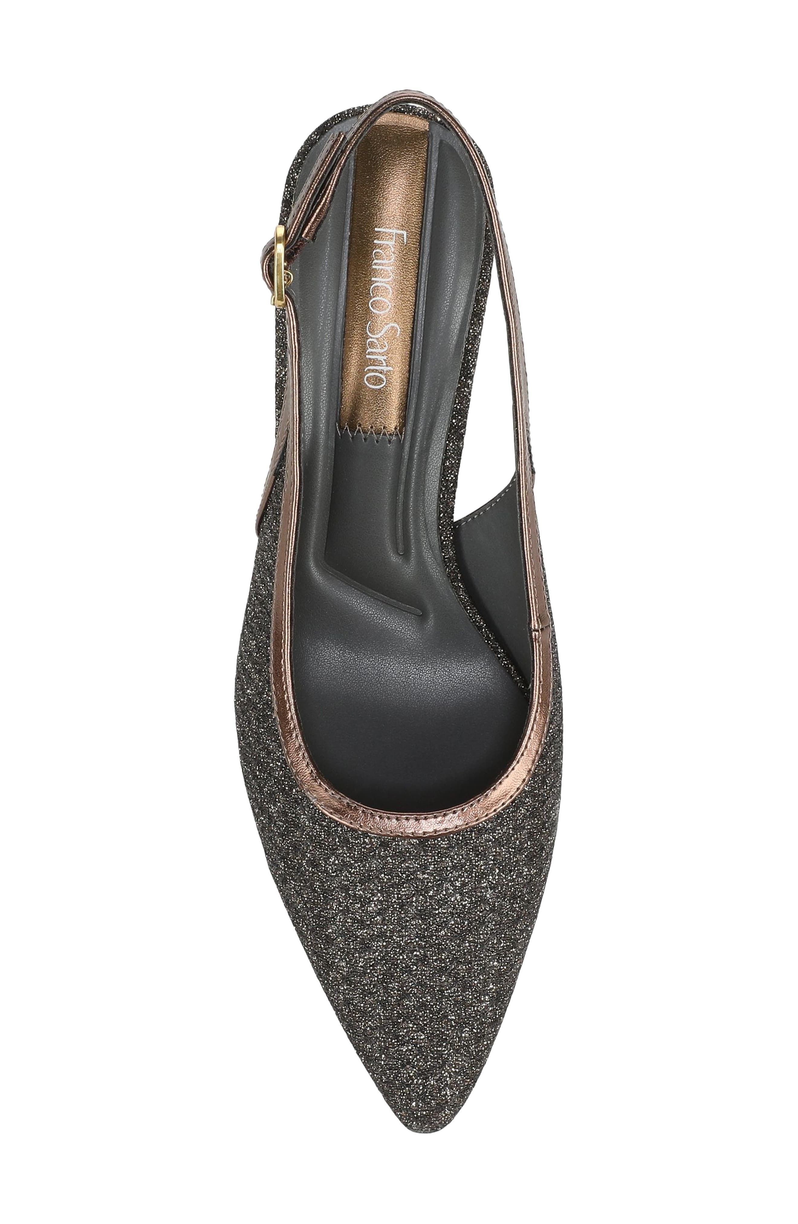 Jurina Slingback Pump, Alternate, color, BROWN FABRIC