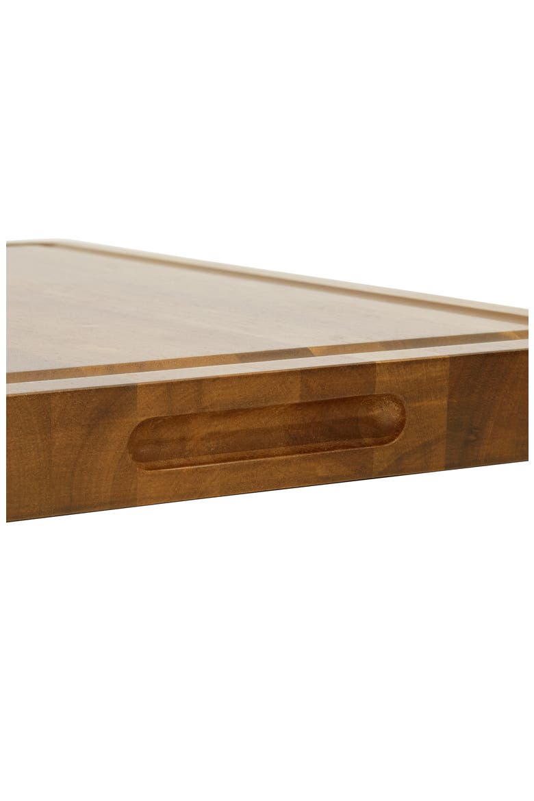 20-Inch Butcher Block Prep/Serving Board, Alternate, color, NO COLOR
