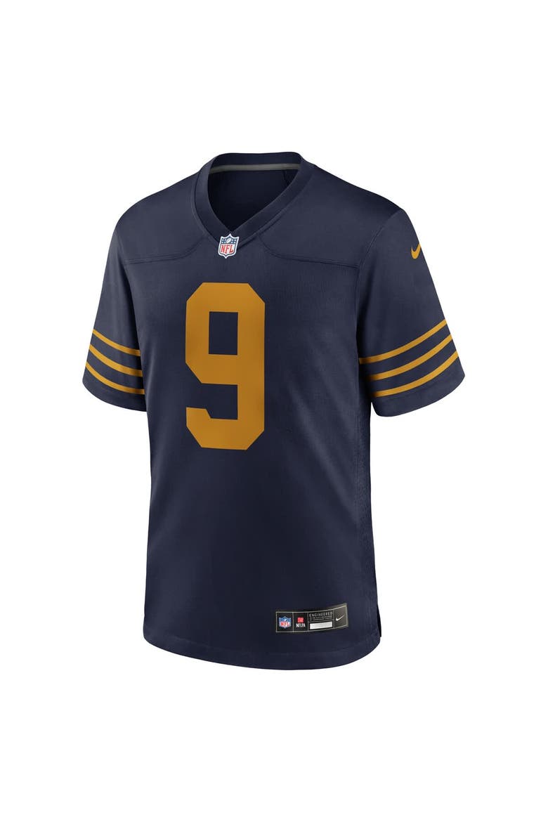 Men's Nike Christian Watson Navy Green Bay Packers The 1923 Classic Game Jersey, Alternate, color, Navy