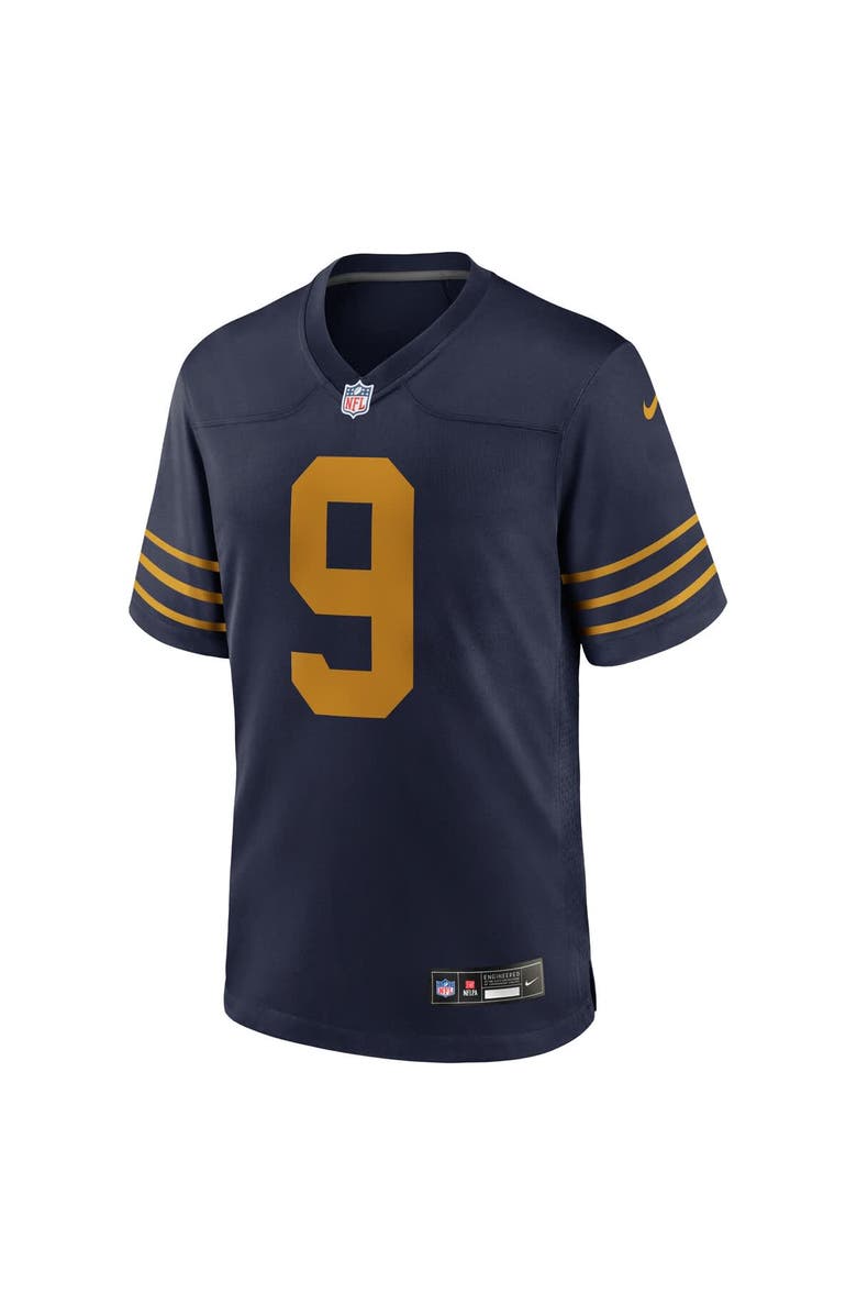 Nike Men's Nike Christian Watson Navy Green Bay Packers The 1923 Classic Game Jersey, Alternate, color, Navy