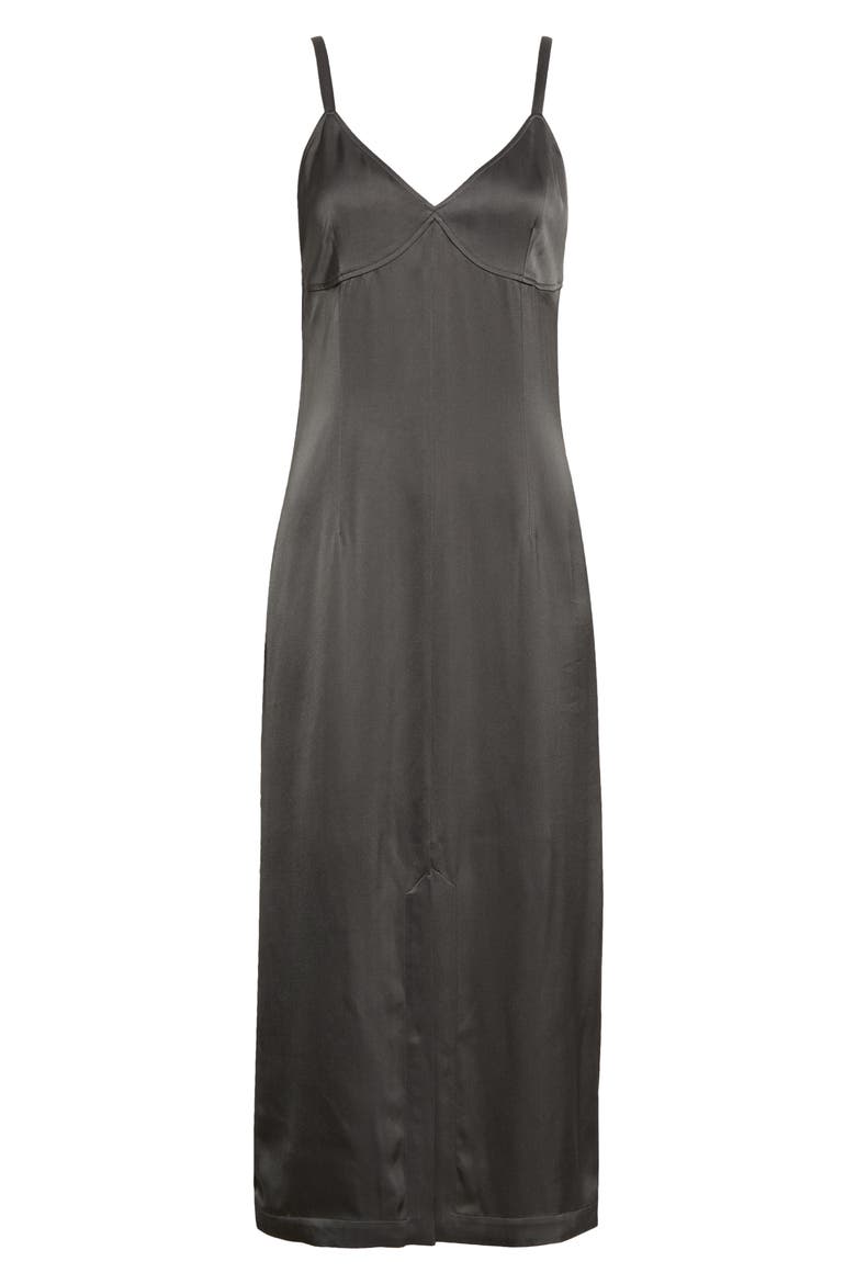 Crepe Slipdress, Alternate, color, LEAD