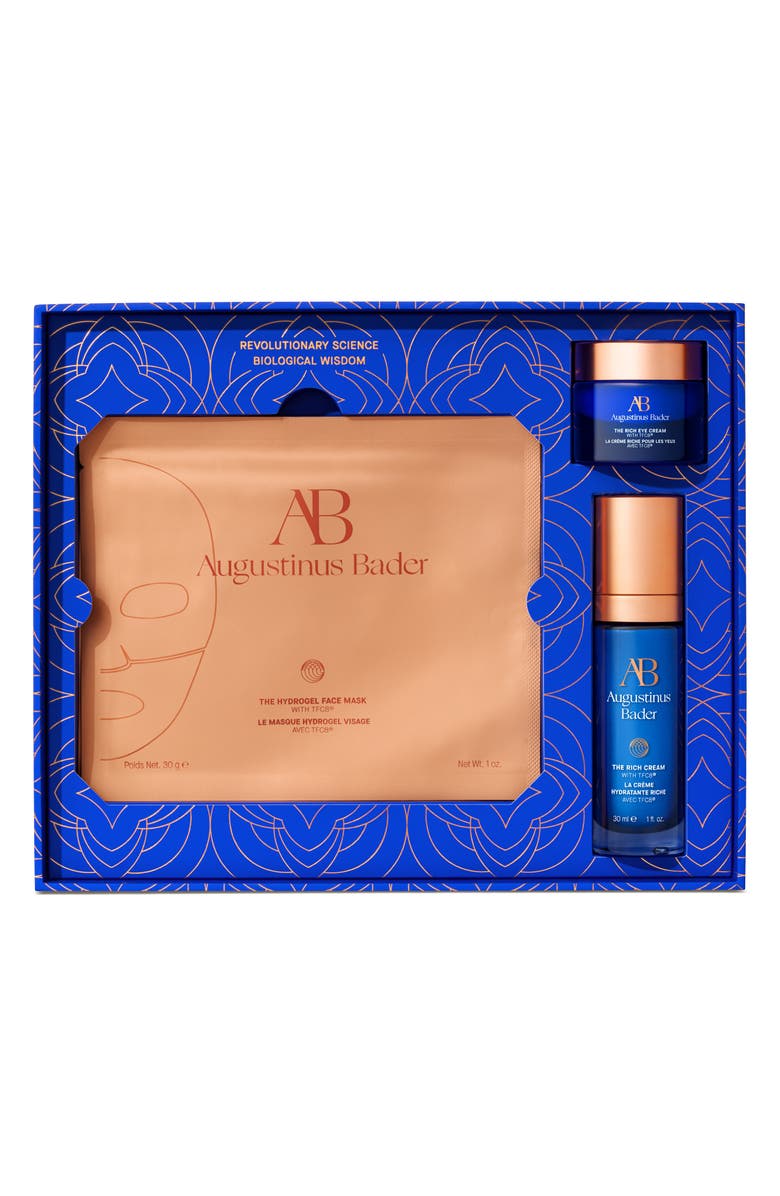Augustinus Bader The Rich Renewal Set $459 Value, Alternate, color, Blue