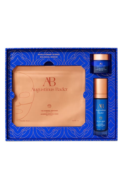 Augustinus Bader The Rich Renewal Set $459 Value In Blue