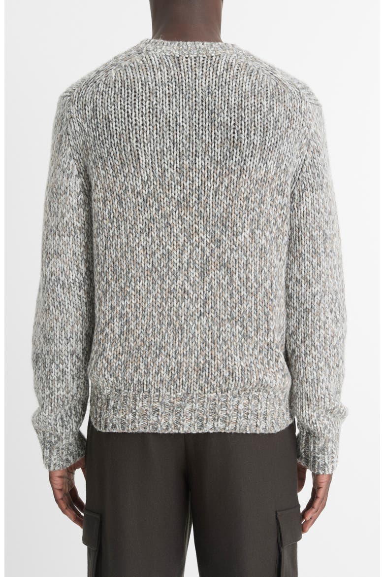 Homespun Marl Sweater, Alternate, color, MEDIUM GREY COMBO