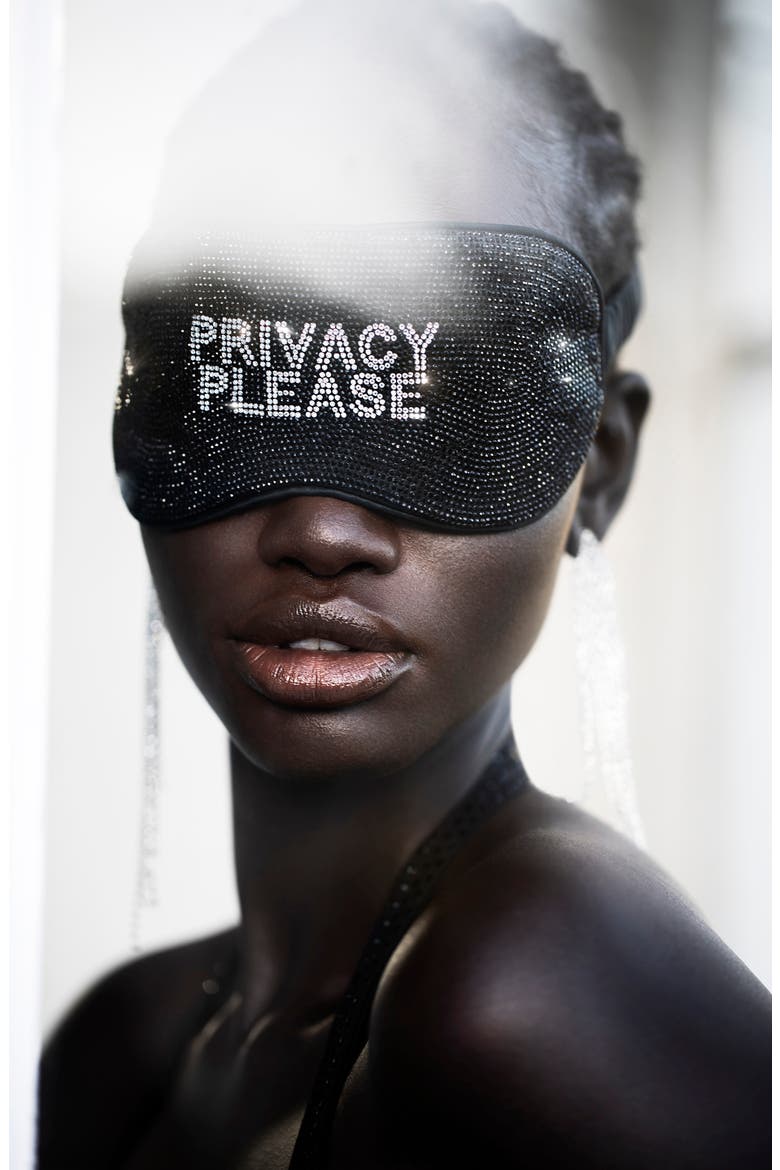 Privacy Please Sleep Mask & Door Hanger Set (Limited Edition), Alternate, color, NO COLOR