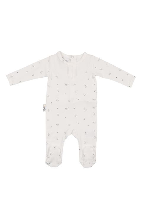 Leaves & Pleats Footie (Baby)