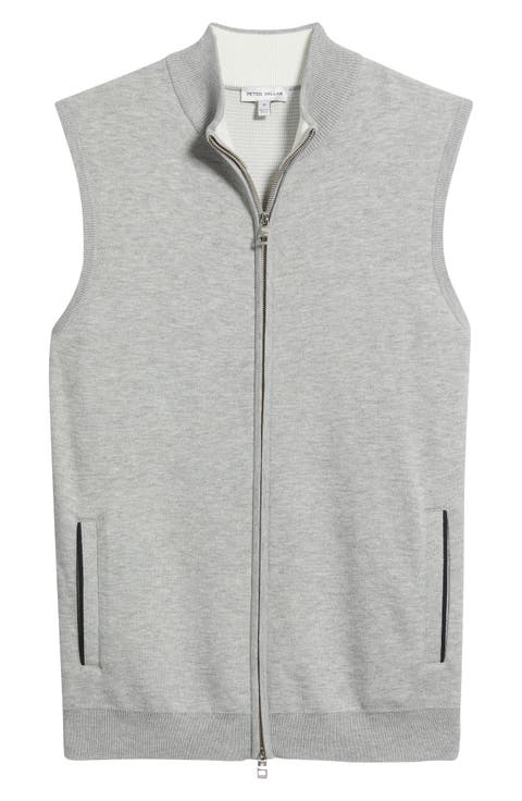 Coolspun Performance Full Zip Sweater Vest