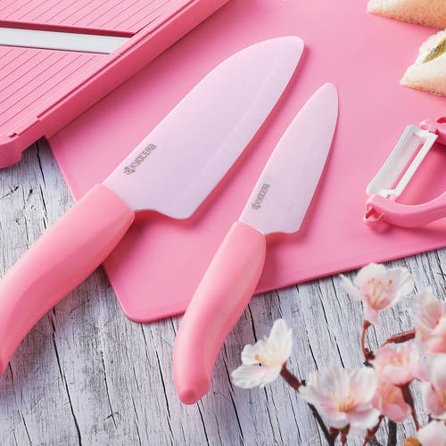 Kyocera Revolution Ceramic 4.5-inch Utility Knife In Pink