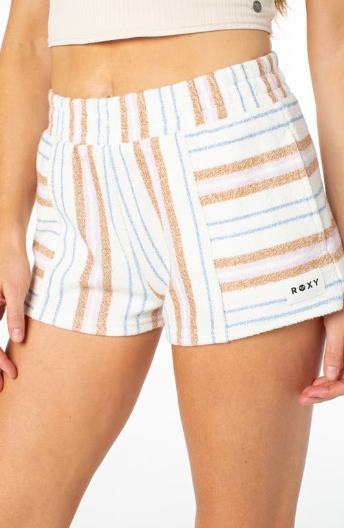Roxy Wave Rider Stripe Shorts In Multi