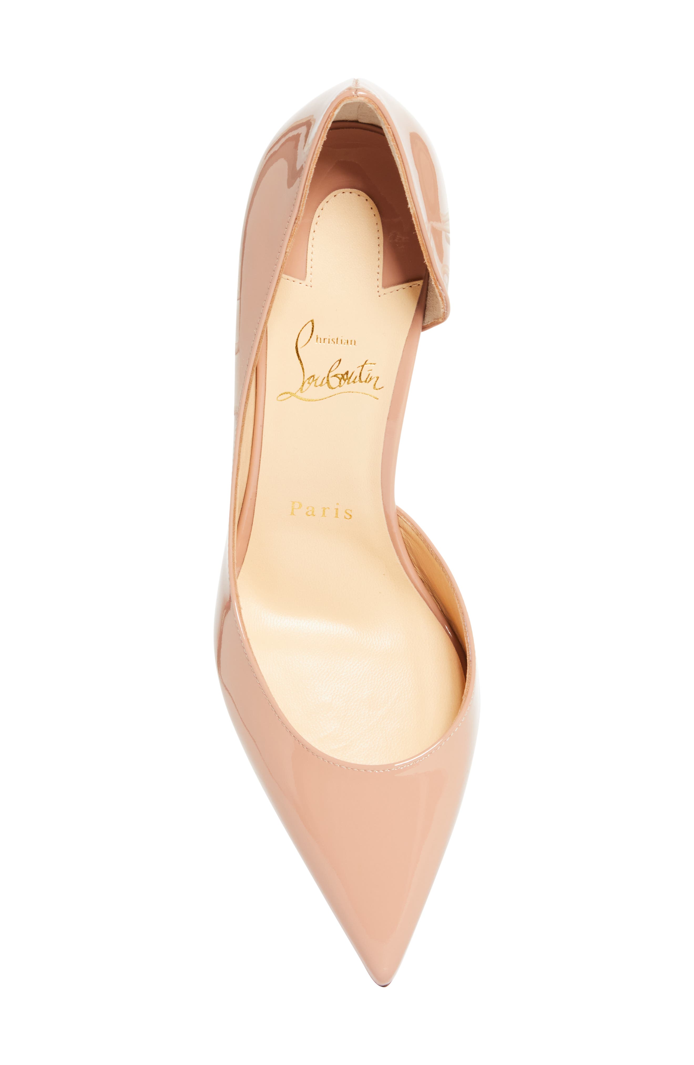 Iriza Pointed Toe Half d'Orsay Pump, Alternate, color, BLUSH
