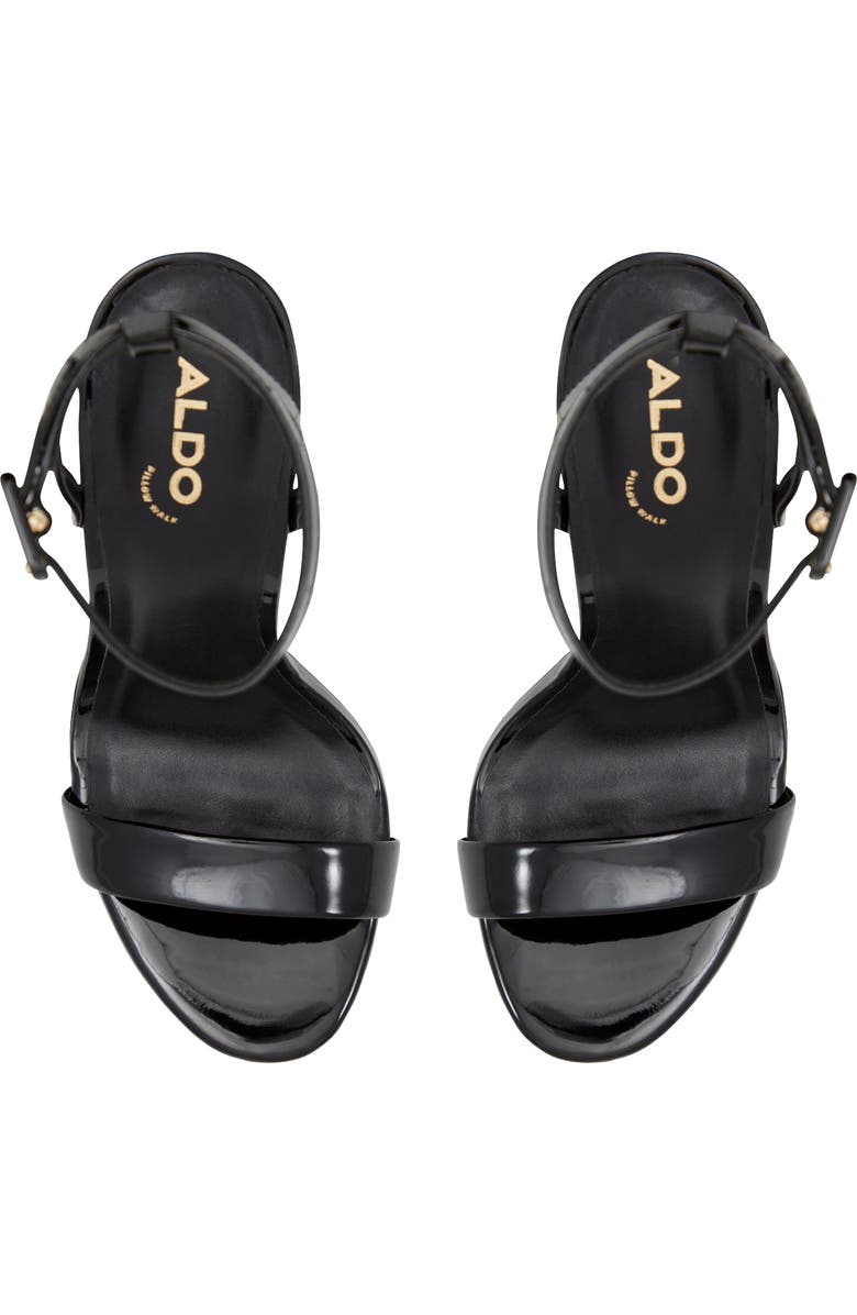 ALDO Kat Stiletto Sandal, Alternate, color, Other Black