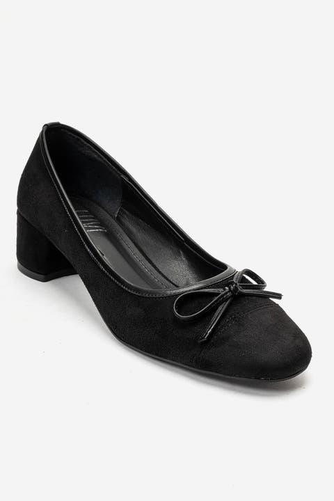 Leslie Block Heel Pump