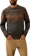 Faherty Donegal Merino Wool Crewneck Sweater