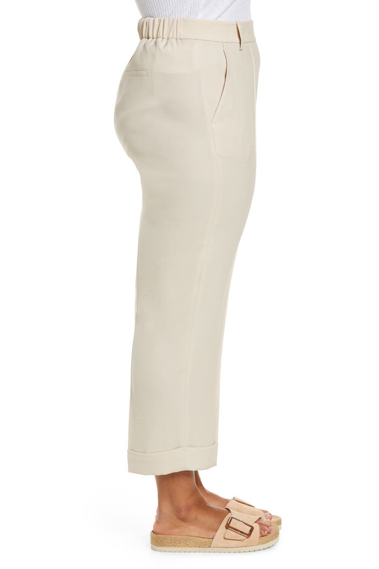 Tapered Cuff Pull-On Pants, Alternate, color, SANDSTONE