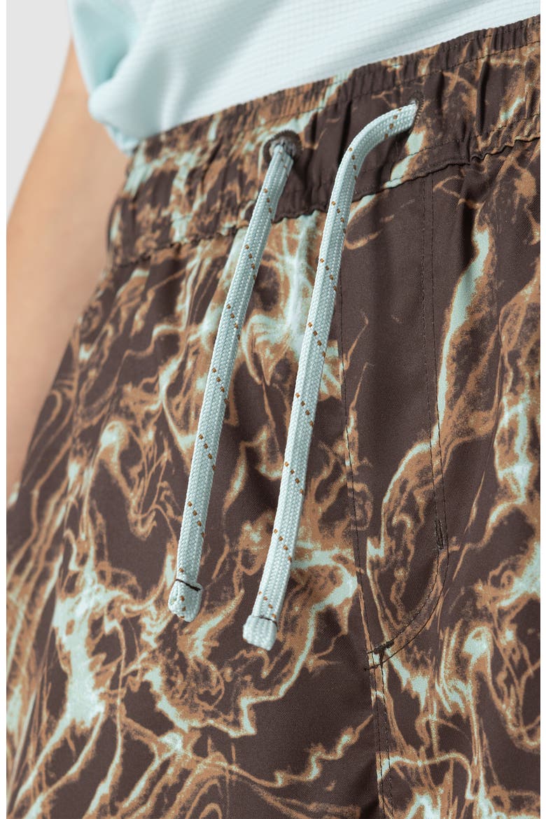 Odyssey Multi Shorts, Alternate, color, CHESTNUT ALCOVE PRINT