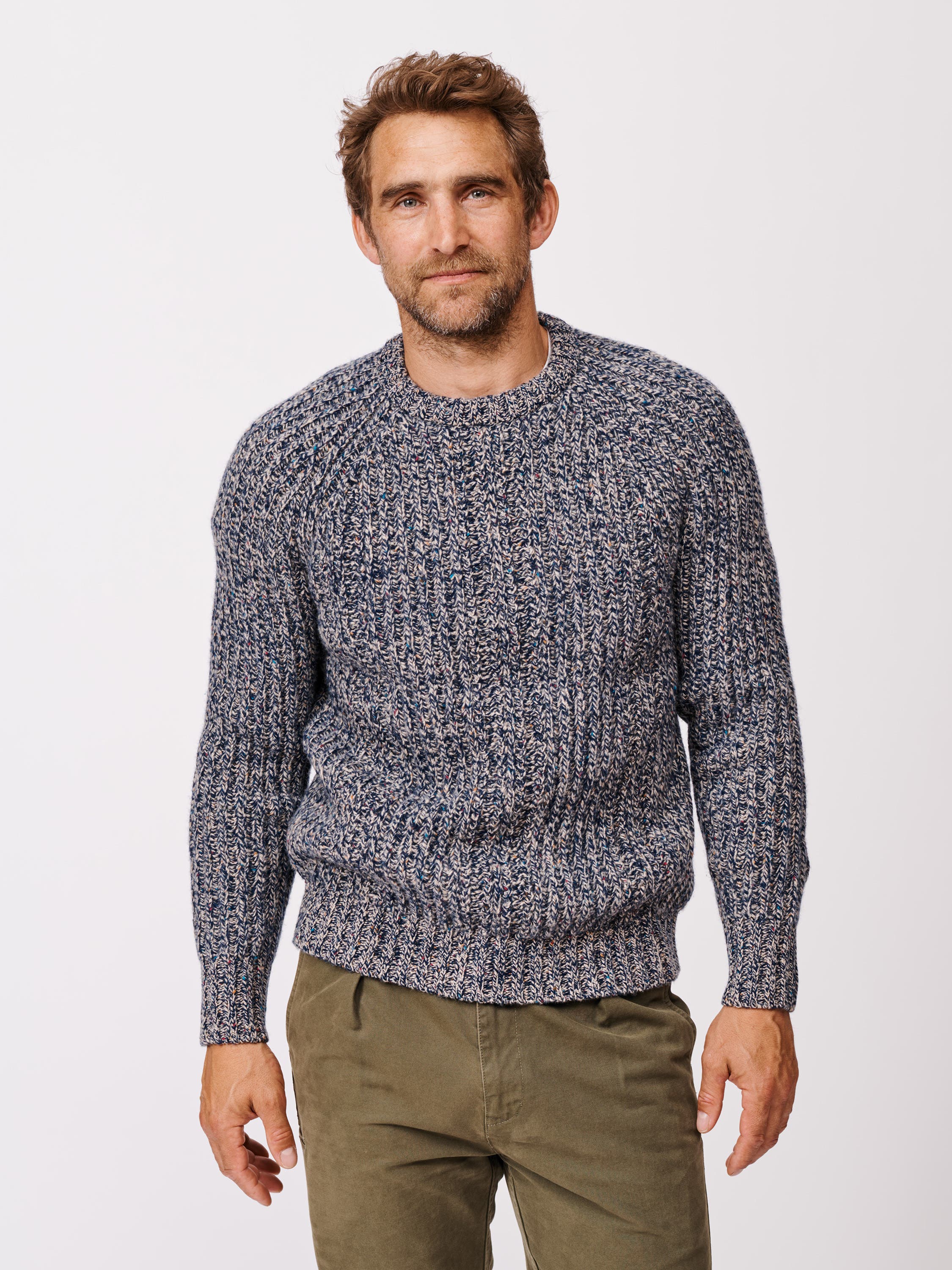 Gunby Rib Crew Neck Sweater