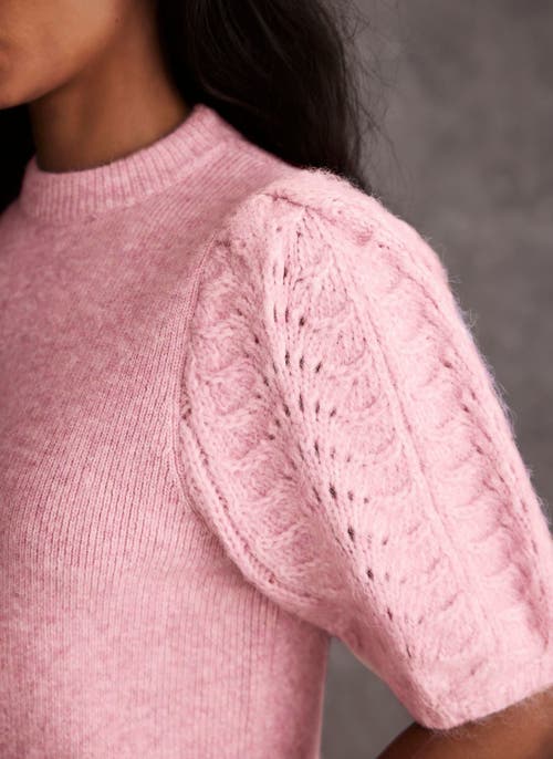 MINT VELVET MINT VELVET STITCH SLEEVE KNIT TOP