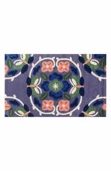 R16 HOME Butterfly Medallion Doormat