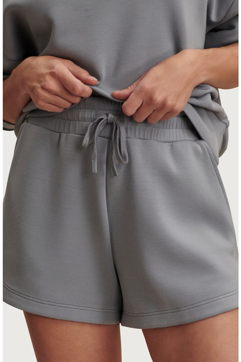 Coulter High Waist Shorts, Alternate, color, WIND BLUE
