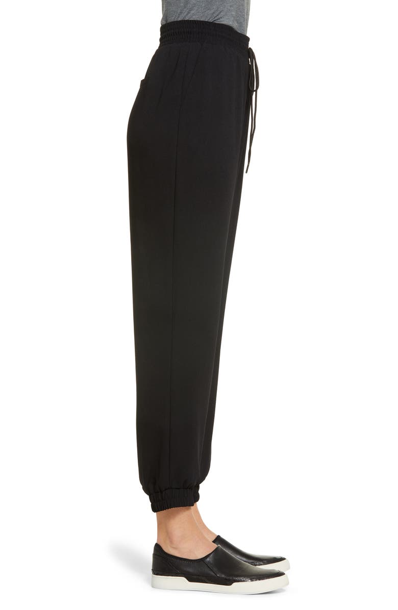 Halogen<sup>®</sup> Tie Waist Woven Joggers, Alternate, color,