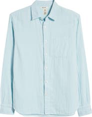 HIROSHI KATO The Ripper Button-Up Organic Cotton Gauze Shirt