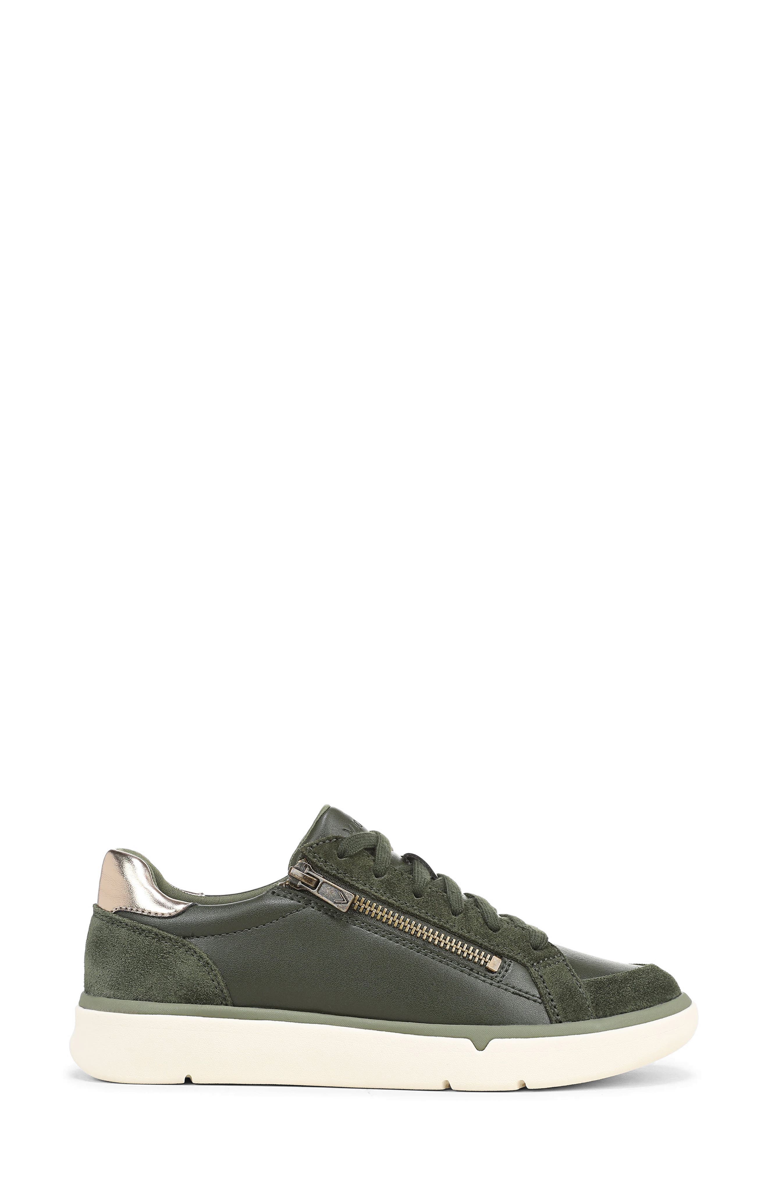 City Walk Axis Sneaker, Alternate, color, OLIVE MOSS LEATHER