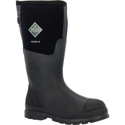 Muck Wide Calf Chore Tall Boot In Black