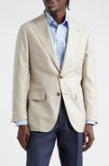 Thom Sweeney Glen Plaid Cashmere & Silk Sport Coat