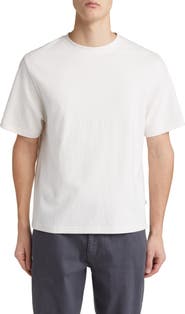 Wax London Dean Boxy Textured Organic Cotton T-Shirt