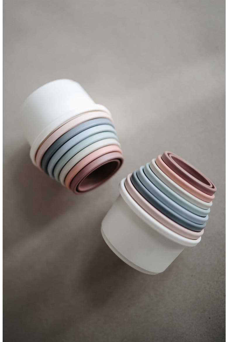 8-Piece Stacking Cups Toy, Alternate, color, MULTI