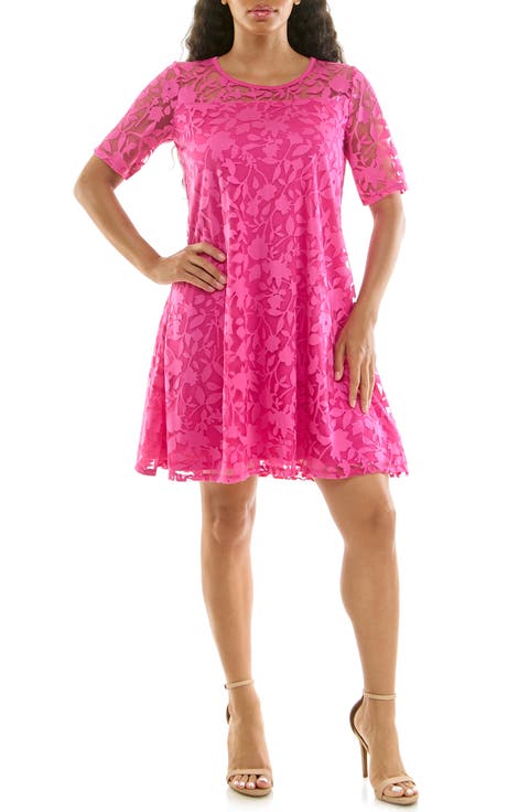 Burnout Trapeze Dress