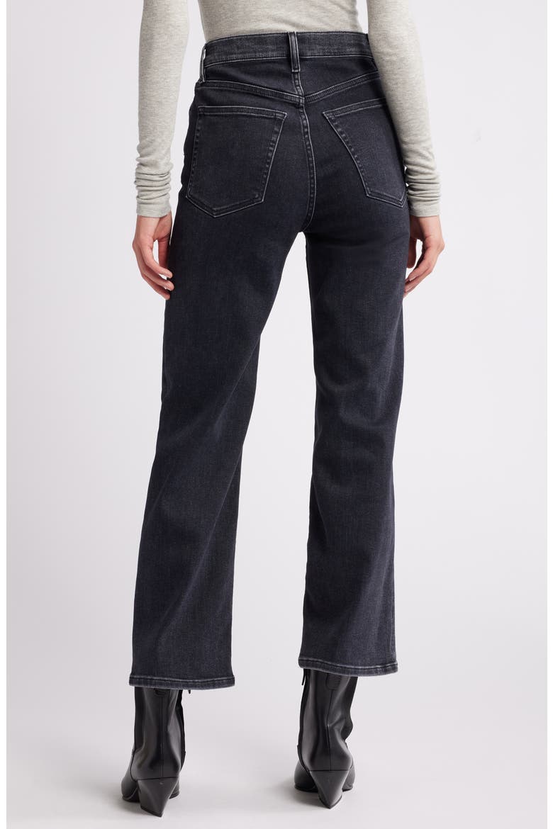 Le Sleek High Waist Ankle Straight Leg Jeans, Alternate, color, RADIO