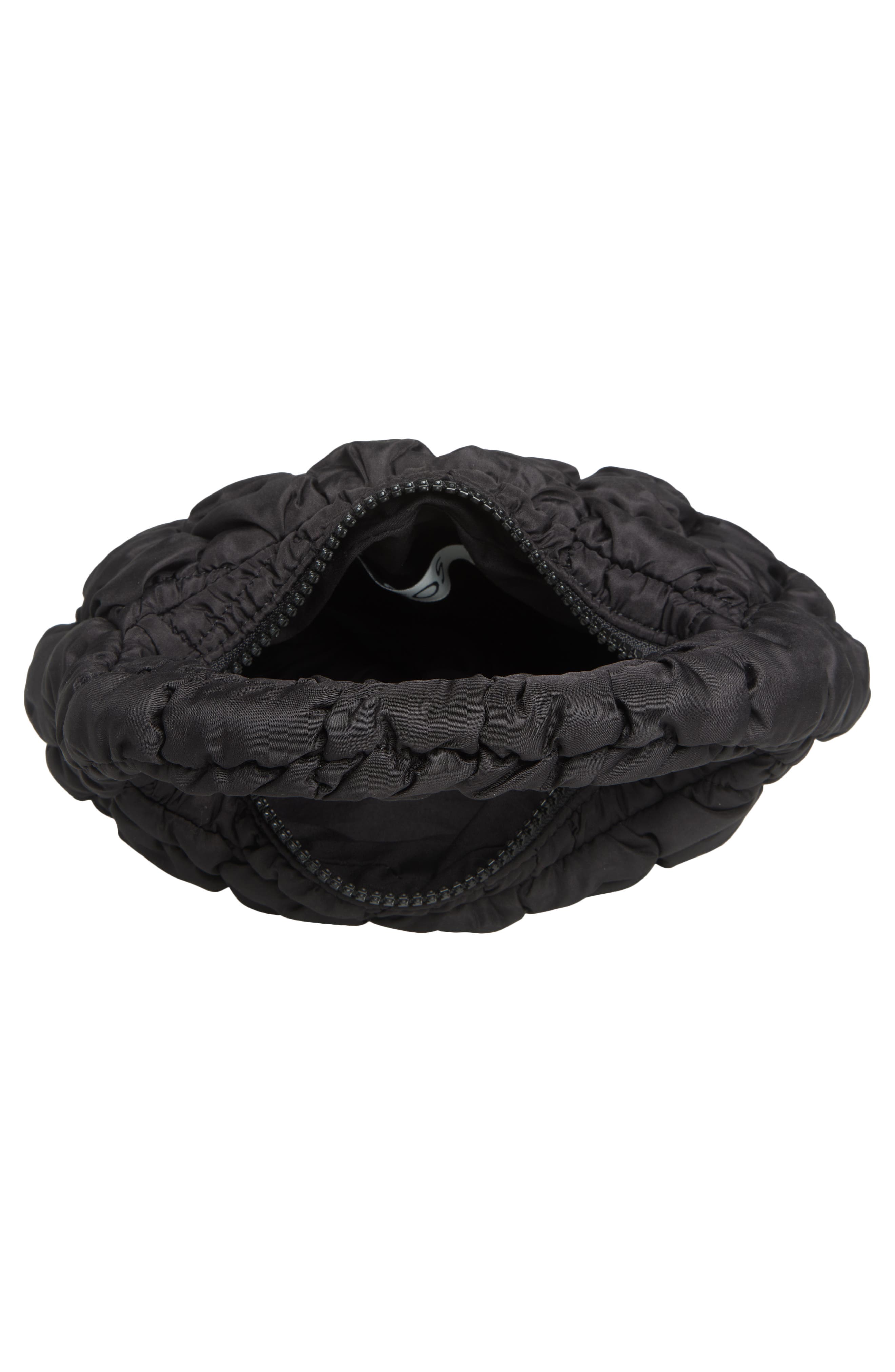 COS Micro Quilted Cotton Blend Top Handle Bag, Alternate, color, 