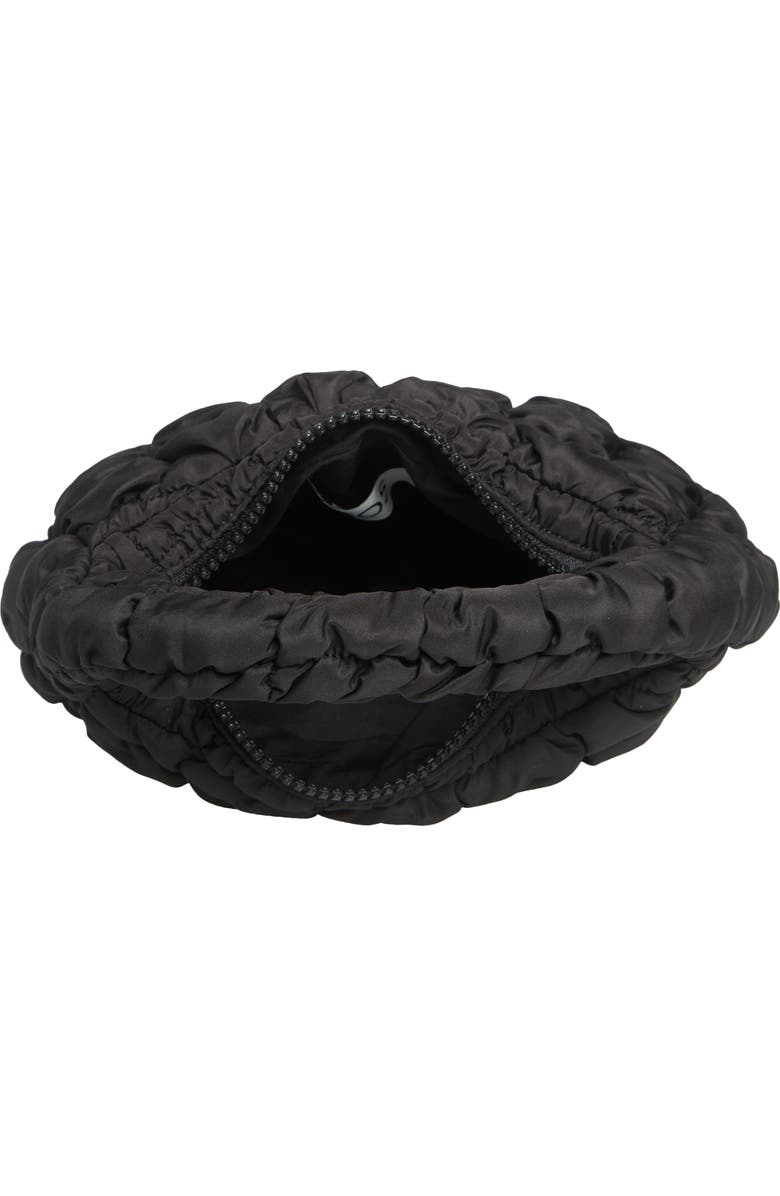 COS Micro Quilted Cotton Blend Top Handle Bag, Alternate, color,